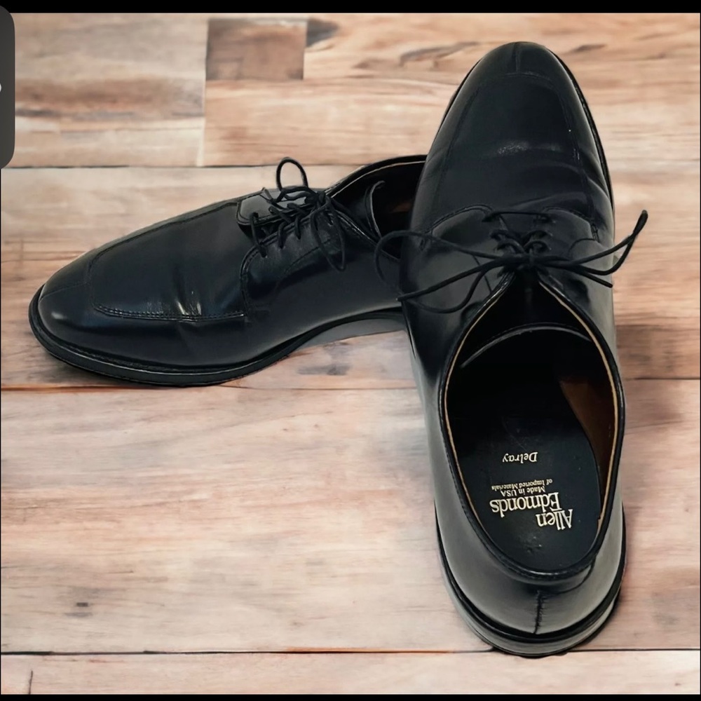 Allen Edmonds DELRAY Split-Toe Blucher Dress Shoes 10D
